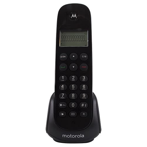 Teléfono Fijo Inalámbrico Motorola M700 Negro