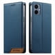 thumbnail image 1 of Funda Tipo Cartera de Cuero Sintético para Samsung Galaxy A06 4G Bloqueo RFID, con Ranuras para Tarjetas y Bolsillo para Efectivo, Cierre Magnético Fuerte Azul, 1 of 6