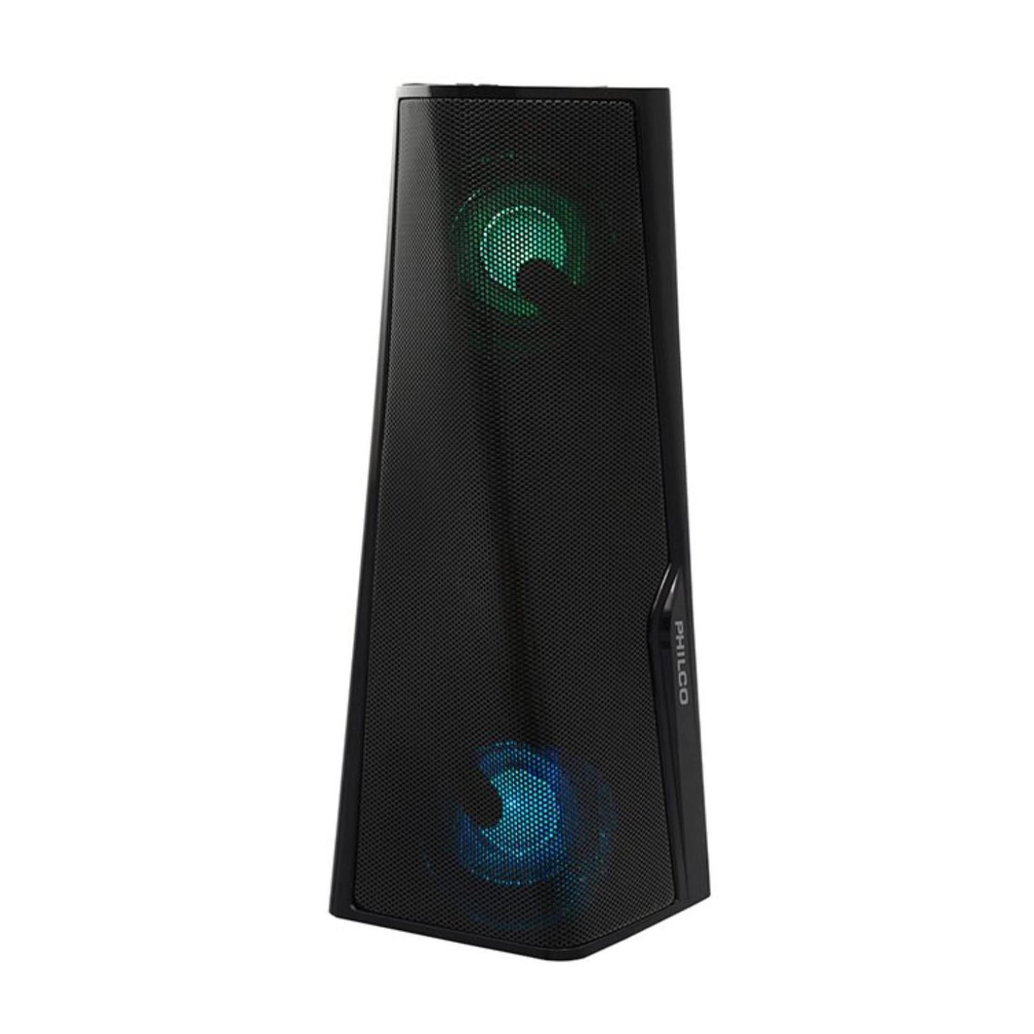 Philco - Parlante Bluetooth Tower Rgb Usb Aux Tws Negro 265bk