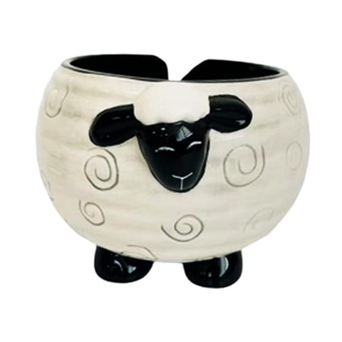 Bothyi - Cuenco Para Tejer, Suministros Decorativos Para Tejer, Organizador, Soporte Para Hilo En Forma De Oveja