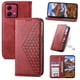 thumbnail image 1 of Funda Flip FOXDOCK para Motorola Moto G84 , Estilo Billetera con Diseño Rombo, Correa de Mano y Soporte, Uso Diario, 1 of 6