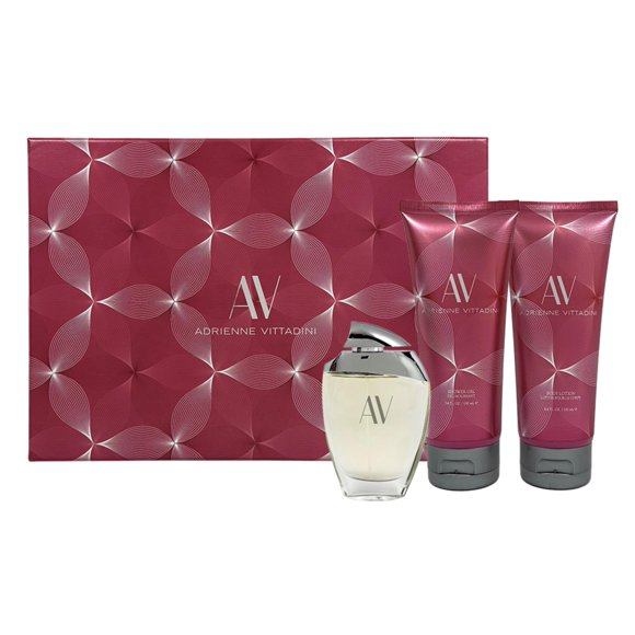 Set de regalo de fragancia para mujer Adrienne Vittadini AV de 3 piezas