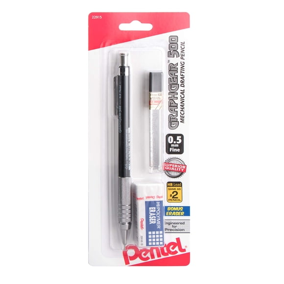 Pentel GraphGear 500 0,5 mm Línea Fina
