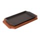 thumbnail image 4 of Plancha para Bistec Urban Tokyo de 25 cm, Hierro Fundido y Base de Madera, 4 of 6