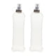 thumbnail image 5 of 2x Botella De Agua Plegable Suave Botella De Bebida Portátil Para Correr Deportes De Senderismo Blanco Claro, 5 of 5