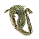 thumbnail image 1 of Pulsera Envolvente De Piel De Cocodrilo, Brazalete Para Regalo De Amistad, Novia, Boda, Verde, 1 of 5