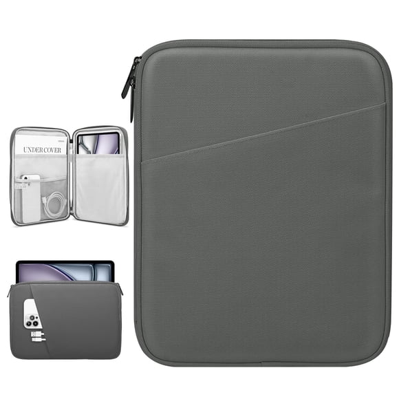 Funda de transporte para tableta Dadanism de 13 pulgadas, gris oscuro