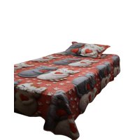 Genérico - Cubrecama De Verano 3D Plaza Y Media 180 X 230 Cm V04