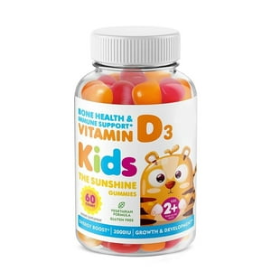 Kids Smart Vitamina D3 Gomitas Para Niños 2000Ui Gummies 60U