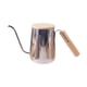 thumbnail image 1 of Hervidor De Café De Cuello De Cisne De Acero Inoxidable 304 Para Oficina Y Hogar, 350 Ml, Espejo Plateado, 1 of 3