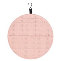 Magideal - Broche Organizador De Pines, Tablero De Exhibición, Soporte Decorativo, Insignia De Colección, Pines De Exhibición De Fieltro, Soporte De Exhibición D Rosa