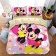 thumbnail image 1 of Mickey Minnie Bedding Set, Anime Duvet Cover, 3D Printing with Pillowcase,For Kids Adults,For Single Bed Double Bed Bed Sheets, 1 of 5