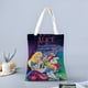thumbnail image 2 of Alice in Wonderland Bolso de tela con estampado de lienzo para mujer, bolsa de compras reutilizable y estética, con cremallera interior, regalo para mujer,38*45cm., 2 of 6