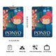 thumbnail image 2 of Ponyo en el Acantilado Portapapeles de acrílico A4, tamaño carta estándar, carpeta con clip 31.8x 21.5CM para estudiantes, profesores y oficina, 2 of 6