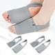thumbnail image 1 of Mangas de soporte de arco de compresión metatarsal con almohadillas de gel - alivio del dolor para pies planos y fascitis plantar - soporte de arco para hombres y mujeres (2 pares), 1 of 3