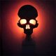 thumbnail image 2 of Luz nocturna Chefensty 13x10x17 cm Calavera gris 110 V, 2 of 9