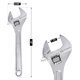 thumbnail image 3 of Llave ajustable Olympia Tools 15, acero forjado por goteo, de alta resistencia, 3 of 7