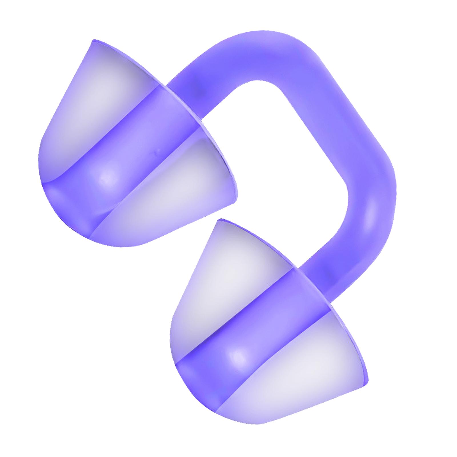 Magideal - Tapones Nasales Para Natación, Pinzas Nasales Para Natación, Cómodos Protectores Nasales, Impermeables, Para Adultos, Niños, Surf, Actividades Al Aire Violeta