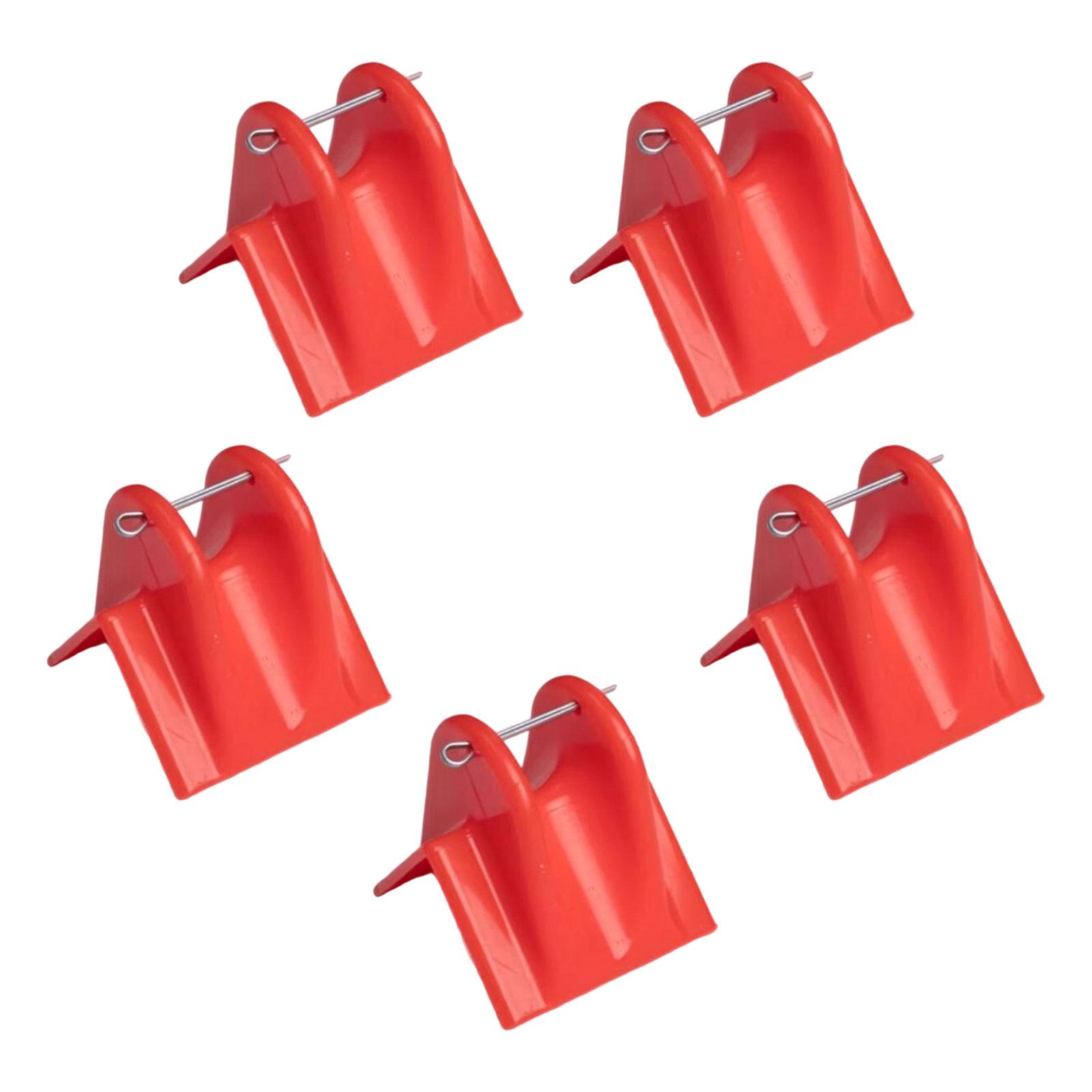 Ioensy - 5 Protectores De Cuerda Para Bordes De Pared Para Escaladores Y Aventureros. Ahorra Montañismo.