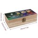 thumbnail image 2 of Zayu-theme Wooden Storage Box Rustic Wood Organizer Box Decorative Keepsake Box Multipurpose Desktop Storage Chest for Home Office Jewelry Trinkets Crafts Supplies, 2 of 6