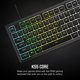 thumbnail image 2 of Teclado Gaming Corsair K55 CORE RGB Membrana Cableado Gris, 2 of 7