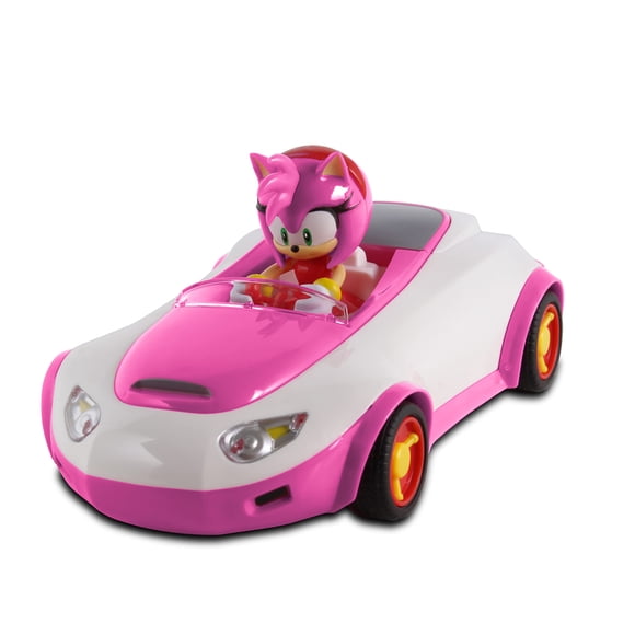 Pull Back Racer NKOK Team Sonic Amy Rose sin baterías