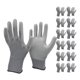 thumbnail image 1 of Pack 12 Par Guantes Multipropósito Flex Palma Pu Rock, 1 of 8