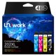 thumbnail image 1 of Cartuchos de tinta Uniwork 202XL (paquete de 4) remanufacturados, 1 of 6