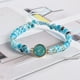 thumbnail image 4 of Healing Yoga Beaded Bracelet - Double Layer Adjustable Geometric Jewelry for Anxiety Relief and Stress Management, 4 of 5