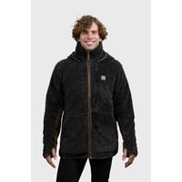 Chaqueta Shaggy Lander V2 Negro Melange Hombre Falcone