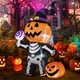 thumbnail image 2 of Calavera inflable de calabaza GOOSH para decoración de Halloween, 1,8 m, 2 of 6