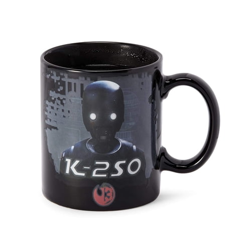 Taza Star Wars Rogue One K-2So De Cerámica, 350 Ml, Oficial Disney