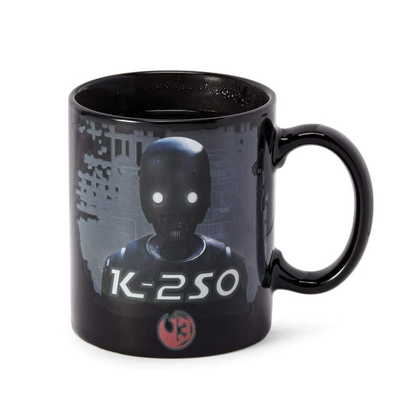 Taza STAR WARS Rogue One K-2SO de cerámica, 350 ml, oficial Disney