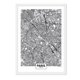thumbnail image 1 of Cuadro Mapa Paris con Marco Blanco, 1 of 1