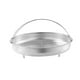 thumbnail image 1 of Canasto De Vapor De Acero Inoxidable, Red De Malla Grande, Canasto Redonda Para Vaporizador De Verduras, 24,5 Cm, 1 of 2
