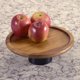 thumbnail image 2 of Soporte para tartas Kalmar Home con base grande de madera de acacia negra, 2 of 3