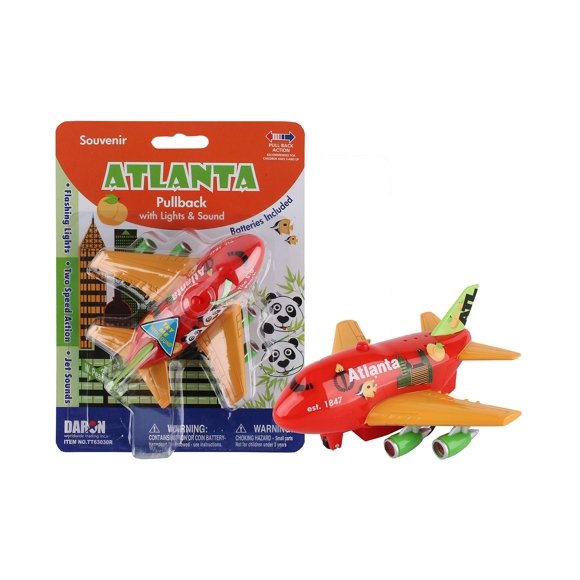 Toy Daron Atlanta Pullback con luces y sonidos para niños