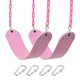 thumbnail image 1 of Swing Seat Take Me Away, 2 unidades, color rosa, muy resistente, con cadenas, 1 of 7
