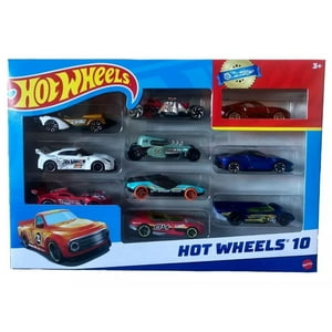 Total Upgrate - Juguete Figuras Hot Wheels 10 Piezas Coleccionables Infantil