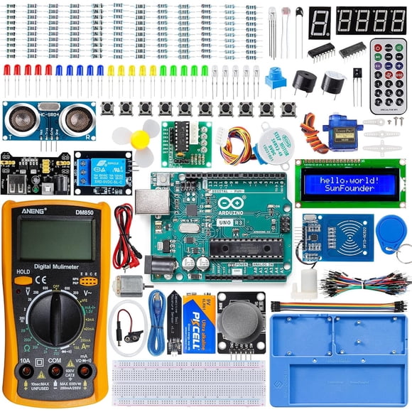 Kit Arduino Inventorlab Uno R3 200 Componentes