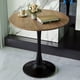 thumbnail image 3 of 31.5" Walnut color Round Dining Table, Tulip Table Kitchen Dining Table 2-4 People with MDF Table Top & Pedestal Base, Mid-Century End Table Leisure Coffee Table Office Living Room Table, 3 of 3