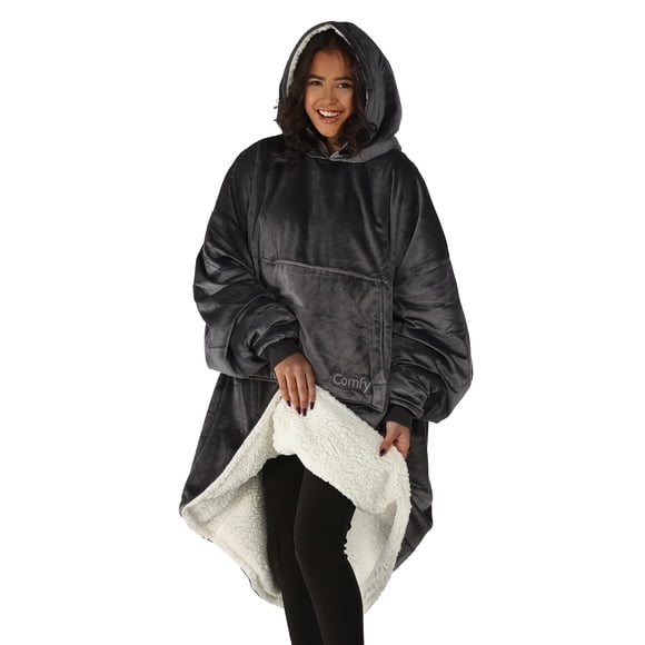 Manta portátil THE COMFY Original con forro polar sherpa