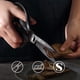 thumbnail image 4 of Tijeras de cocina MITSUMOTO SAKARI Japonesas Black Titanium, 4 of 9