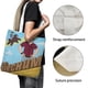 thumbnail image 3 of Sr. Birchum Bolso de tela con estampado de lienzo para mujer, bolsa de compras reutilizable y estética, con cremallera interior, regalo para mujer, 35 × 40 cm., 3 of 6