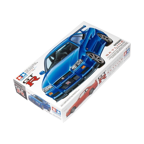 Kit de maquetas Tamiya Nissan Skyline GT-R V-SPEC R34 a escala 1:24