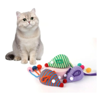 Genérico - Juguete Pez Con Colas Para Gato Set 3 Unidades