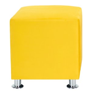 Bodevir - Pouf Cali 1C Felpa 12 Amarillo