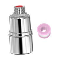 Magideal - Válvula De Bola Flotante Mini Válvula De Flotador Tanque De Agua Automático De Acero Inoxidable Válvula De Control De Agua Válvula Flotante Para Pieza , Entrada Superior B De 3/4Inch