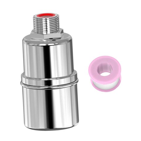 Magideal - Válvula De Bola Flotante Mini Válvula De Flotador Tanque De Agua Automático De Acero Inoxidable Válvula De Control De Agua Válvula Flotante Para Pieza , Entrada Superior B De 3/4Inch