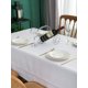 thumbnail image 5 of Mantel EHouseHome 152x305 cm Blanco con Encaje Impermeable, 5 of 8